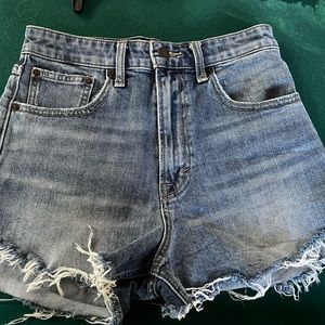 Lucky brand distressed shorts